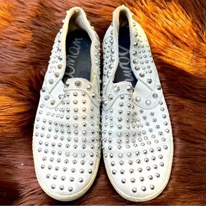 Sam Edelman “Braxton” Stud Sneakers